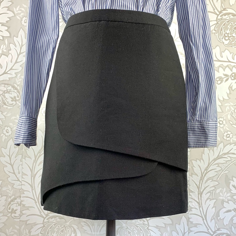 Eryn Brinie Collection Layered Mini Skirt size M